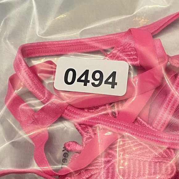 New! Bluebella Amina floral thong panty pink 10494 - Picture 9 of 9